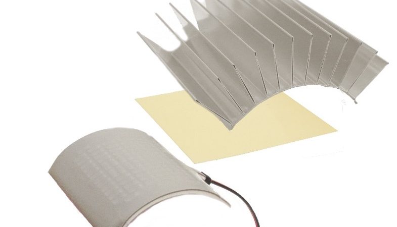 フレキシブルな放熱フィン