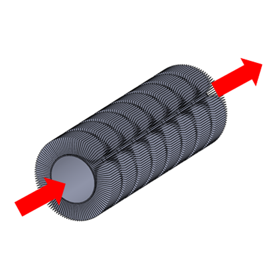 解析事例Vol.2 200A配管の冷却解析
