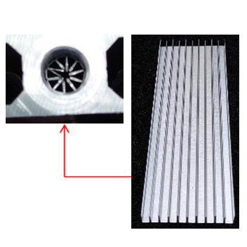 測定データVol.6 フォールディングフィン アルミパイプ内側用の放熱効果測定