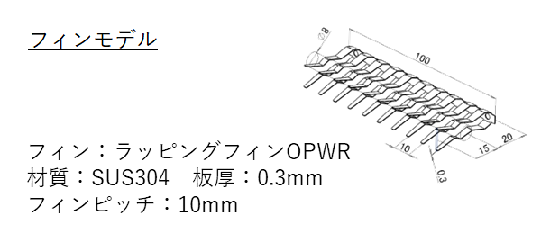 フィンモデル：ラッピングフィンOPWR