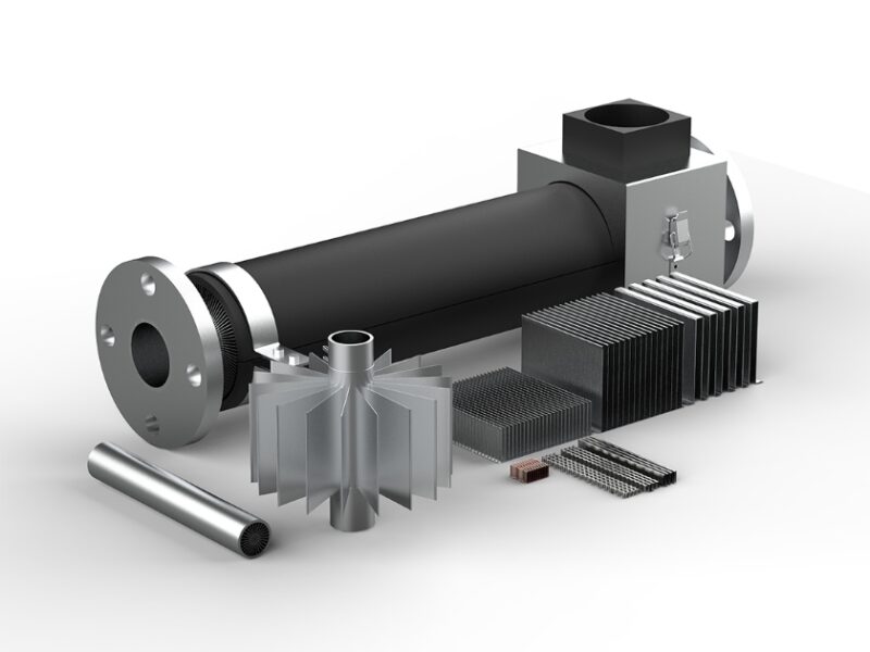 当サイトは「熱課題を独自開発フィンで解決」する為の「各種薄板金属フィンをご紹介する」サイトです。
標準化されたフィンで、「検討設計」から「最適選択」で初期コスト無し、迅速供給で新たな価値創出を実現致します。熱を交換する・冷やす・回収する・（再）利用等の「熱エネルギー用途別」、産業機器等の「市場分野別」の2つを軸に独自フィンを開発販売し、社会課題解決に貢献していきたいと考えています。
