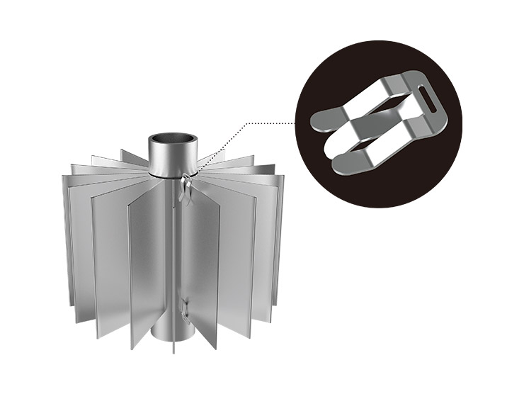 フォールディングフィン OPFF-C クリップ固定