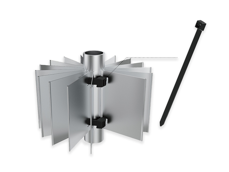 フォールディングフィン OPFF-K 結束バンド止めタイプ