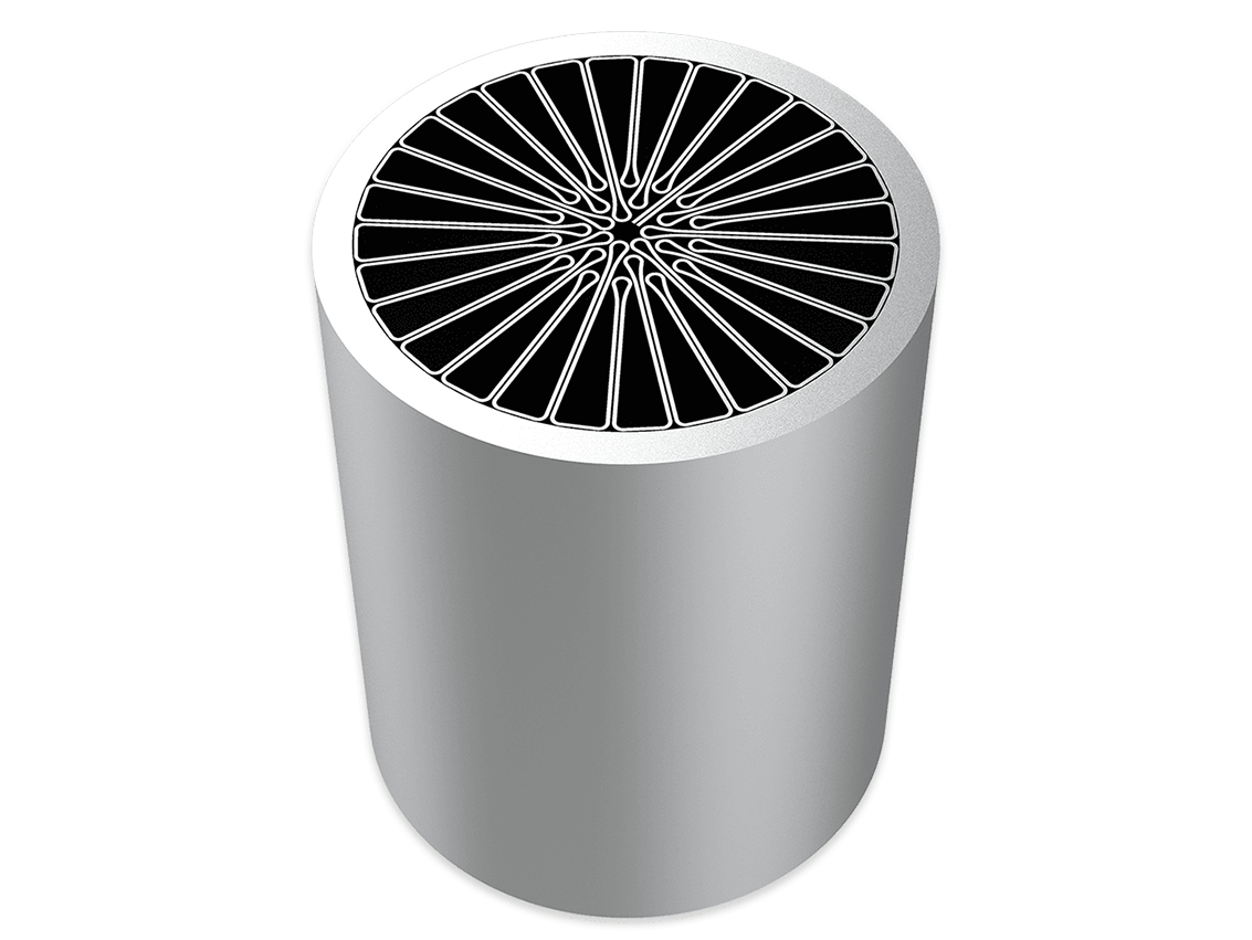 パイプ・配管　外側巻き付け<br />
フォールディングフィン　IPFF