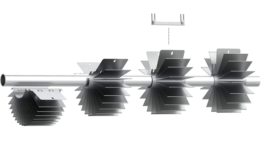 既存の配管に後付け可能