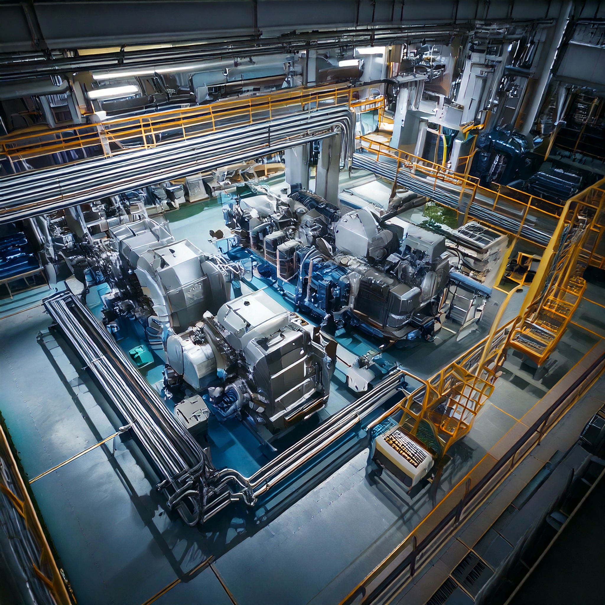 ブロア送風機周辺の高温配管を可視化。放熱フィンが効果的で配管劣化抑制とメンテナンスコスト削減、省エネに寄与。